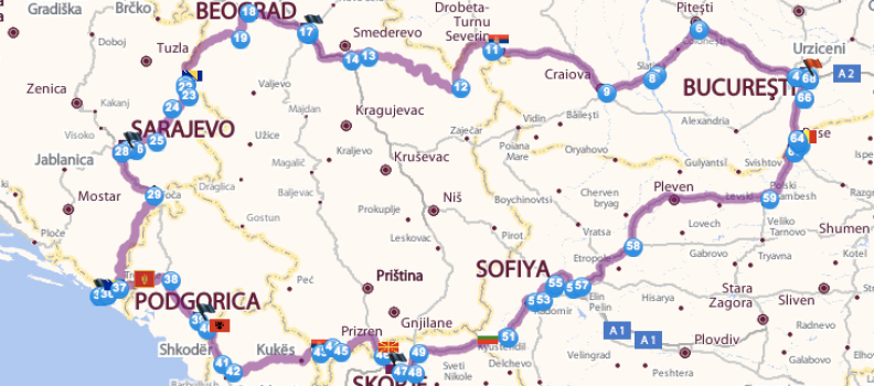 Vespa West-Balkan Tour 2013