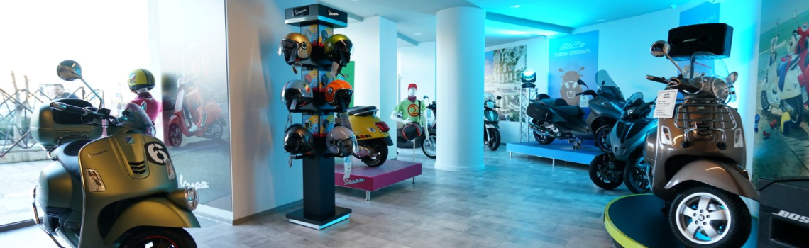 Noua casa Vespa by The Bike Hub