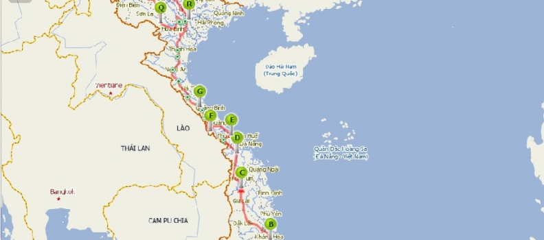 Vespa trip Vietnam: The Mountain Ride 2013 (4.000km)