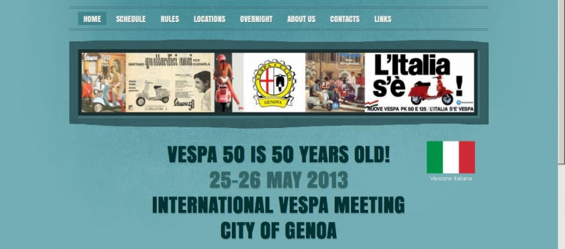 Vespa 50 implineste 50 de ani @Genova