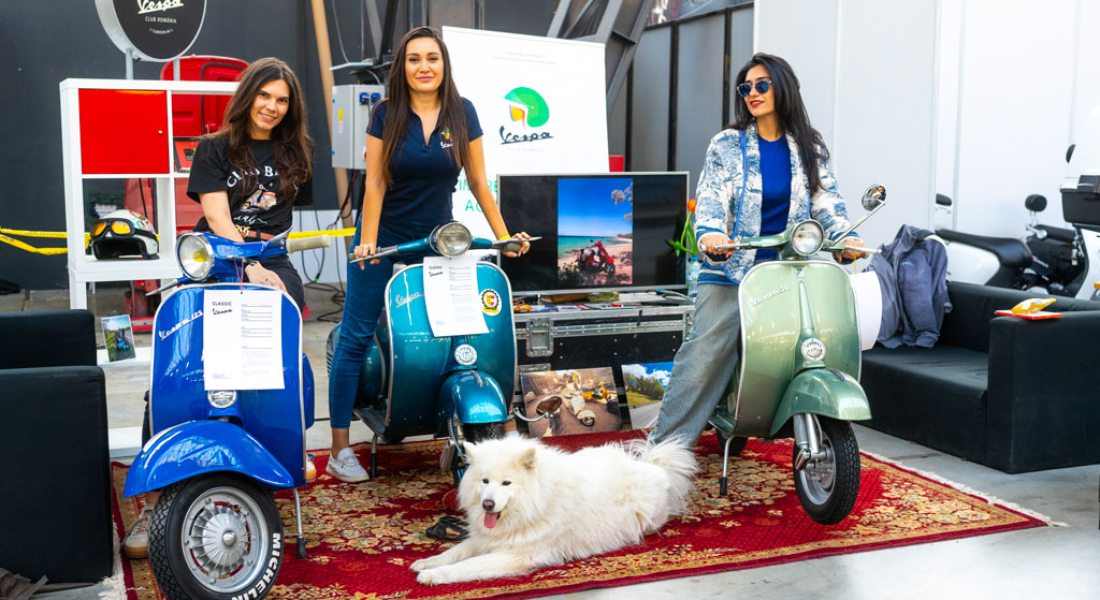 Vespa Classic la Expo Moto București 2025 – un weekend fain între pasionați