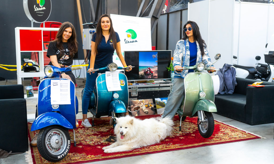 Vespa Classic la Expo Moto București 2025 – un weekend fain între pasionați