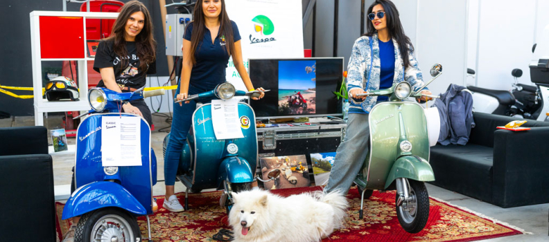 Vespa Classic la Expo Moto București 2025 – un weekend fain între pasionați